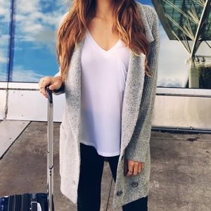 Knot Sisters Pocketed Cardigan